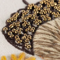 Hello Fall Embroidered Lumbar Pillow