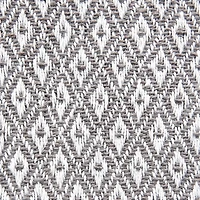 Gray Mini Diamond Fringe End Table Runner, 108 in.