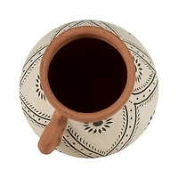 Flower Bud Terracotta Decorative Vase