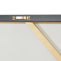 White and Silver Impasto Abstract Canvas Art Print