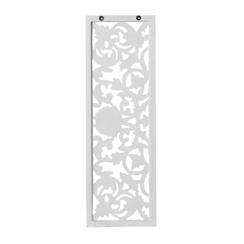 Weathered Gray Wood Panel Wall Plaques, Set of 3