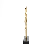 Looping Gold Love Tabletop Sign