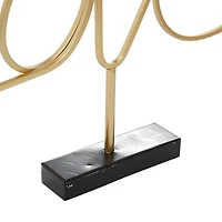 Looping Gold Love Tabletop Sign