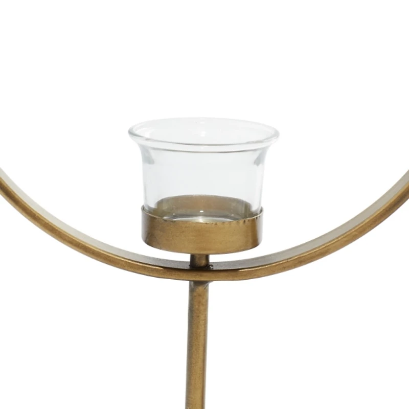 Golden Halo 2-pc. Candle Holder Set