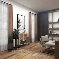 Black Metal Plant Stands with Shelves, Set of 2