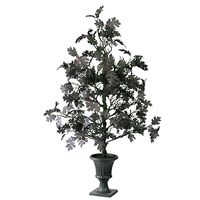 Black Oak Halloween Potted Tree, 48 in.