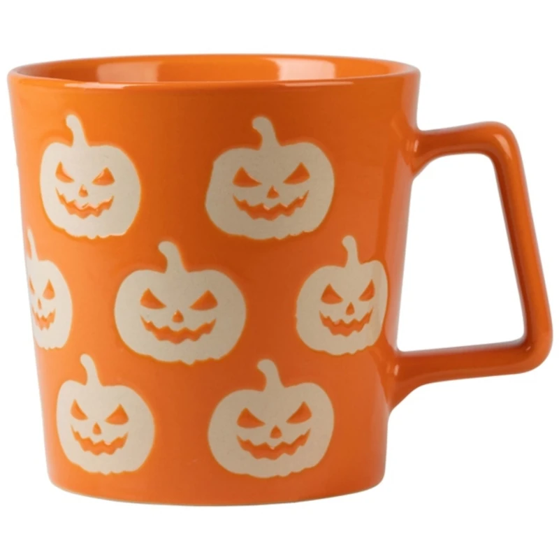 Jack O' Lantern and Ghost Mugs, Set of 4
