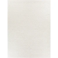 Ivory Botanical Bohemian Area Rug, 8x10