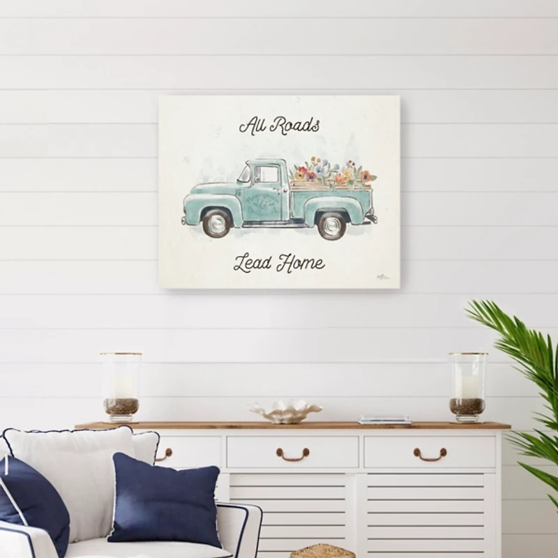 All Roads Lead Home Harvest Wall Art