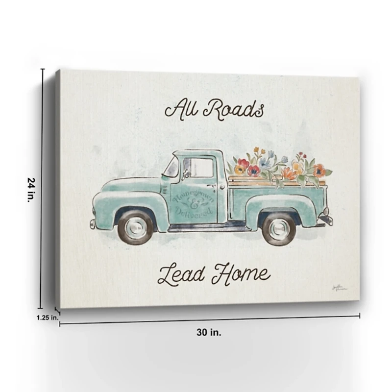 All Roads Lead Home Harvest Wall Art