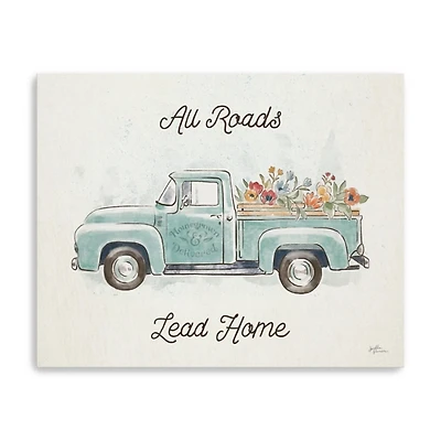 All Roads Lead Home Harvest Wall Art