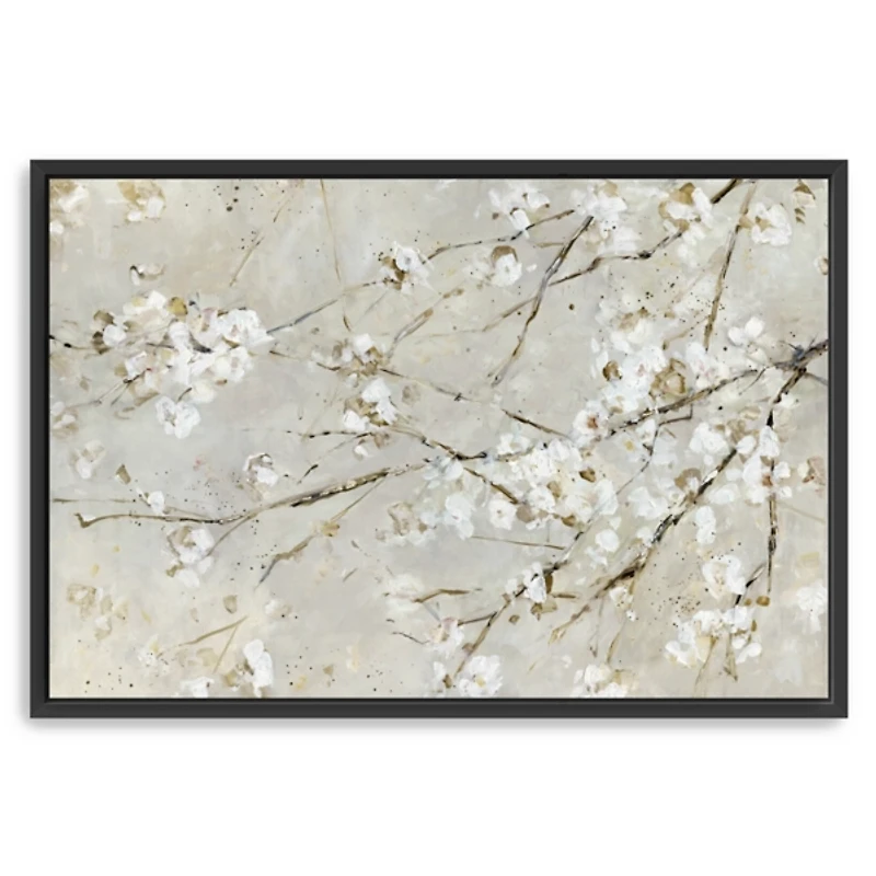 Blossom Confetti Framed Giclee Canvas Art Print