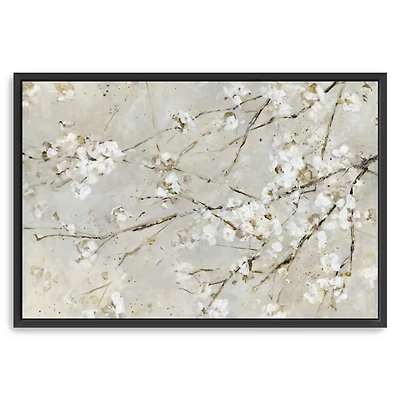 Blossom Confetti Framed Giclee Canvas Art Print