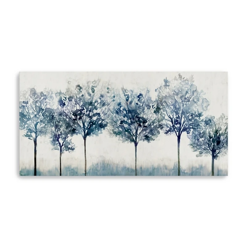 Indigo Forest Light Giclee Canvas Art Print