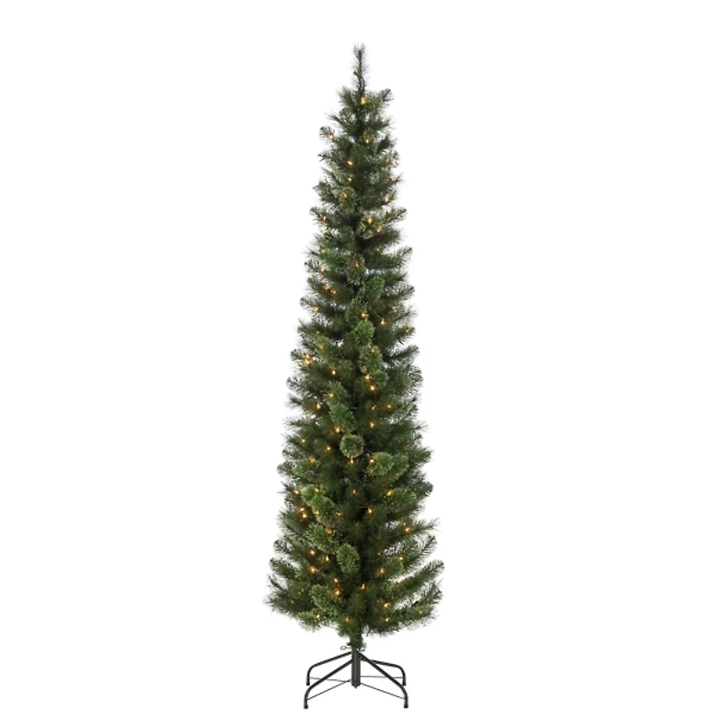 7.5 ft. Pre-Lit Cashmere Pine Christmas Tree