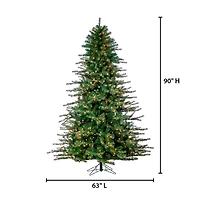 7.5 ft. Clear Lit Traditional Pine Christmas Tree