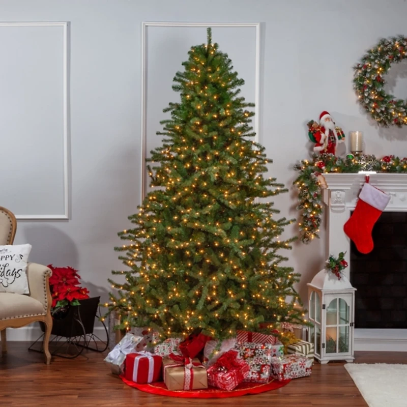 7.5 ft. Clear Lit Traditional Pine Christmas Tree