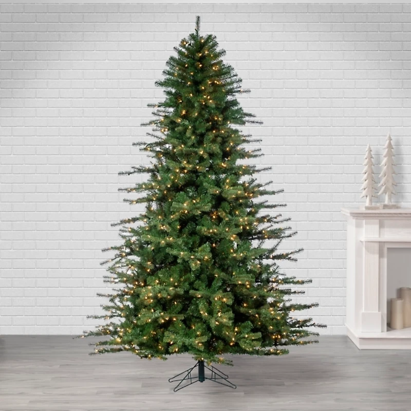 7.5 ft. Clear Lit Traditional Pine Christmas Tree