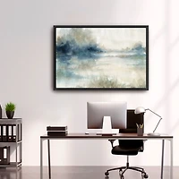 Still Evening Waters II Framed Giclee Canvas Print