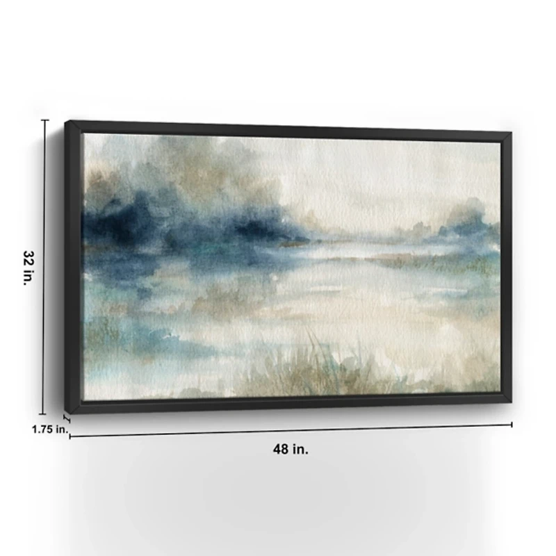 Still Evening Waters II Framed Giclee Canvas Print