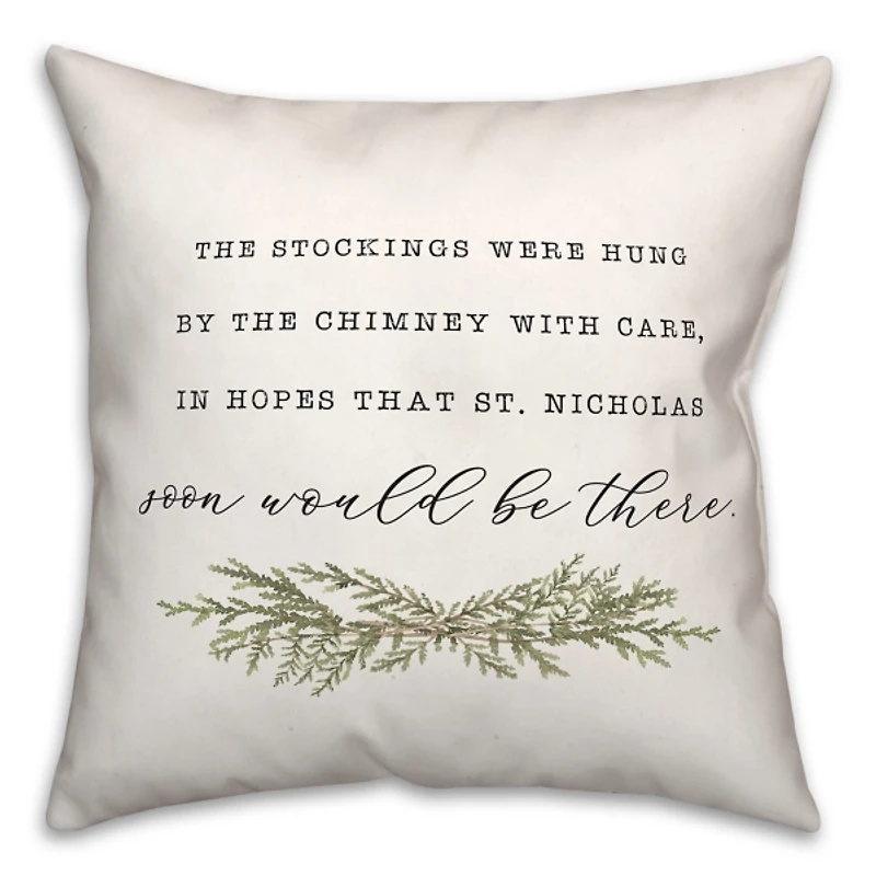 Twas the Night Before Christmas Pillow