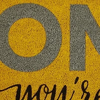 OMG You're Here Doormat