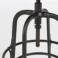 Reclaimed Pine Wood Adjustable Counter Stool