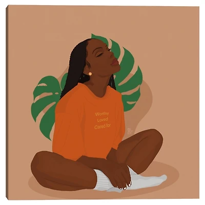 Worthy and Loved Giclee Canvas Art Print