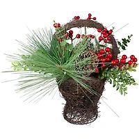 Eucalyptus Berry Christmas Floral Arrangement