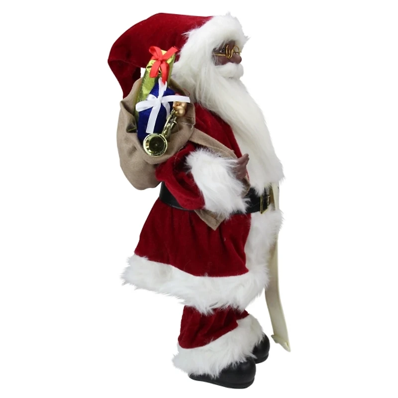 Naughty or Nice List Santa Claus Figurine