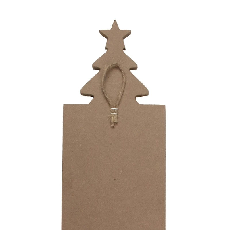 Green Welcome Christmas Tree Wall Decoration