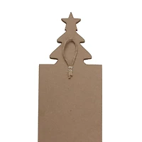 Green Welcome Christmas Tree Wall Decoration