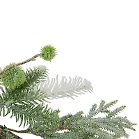 Frosted Evergreen and Pinecone Forest Garland