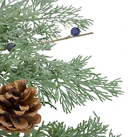 Blueberry Pinecone Winter Forest Garland