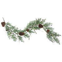Blueberry Pinecone Winter Forest Garland