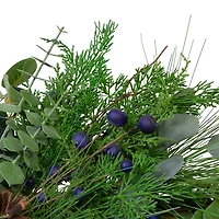Blueberry Eucalyptus Pine Garden Wreath