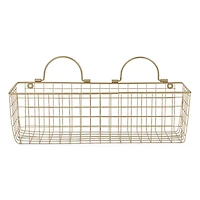 Antique Gold 2-pc. Wire Basket Set