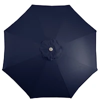 Dark Navy Tilt Hand Crank Outdoor Umbrella