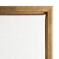 Oh Holy Night Gold Framed Canvas Art Print