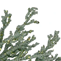 Lustrous Green Coral Spiral Wreath