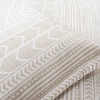 Taupe Geometric Full/Queen 5-pc. Comforter Set