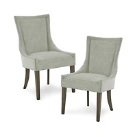 Green Madison Park Ultra Dining Chairs, Set of 2