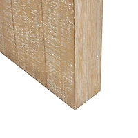 Natural Wood Frame Console Table