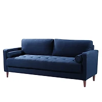 Navy Blue Chelsea Modern Sofa
