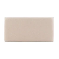 White Upholstered and Wrapped Rope Metal Bench