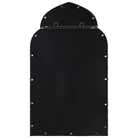 Gold Leaf Arched Frame Wall Mirror