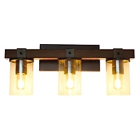 Crossbeam Vanity Flushed Mount Shade