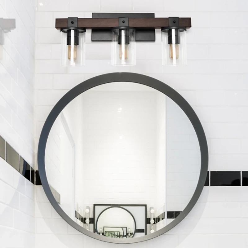 Crossbeam Vanity Flushed Mount Shade