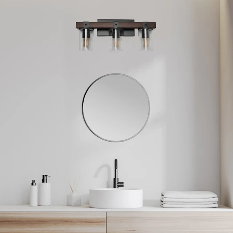 Crossbeam Vanity Flushed Mount Shade