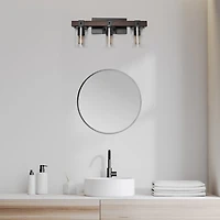 Crossbeam Vanity Flushed Mount Shade